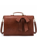 Elegant Bow-Tie Satchel