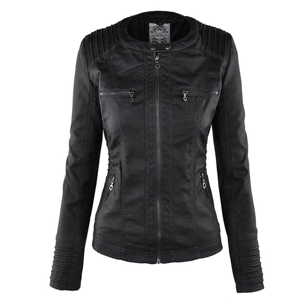 Karen™ | Robust and Elegant Leather Jacket