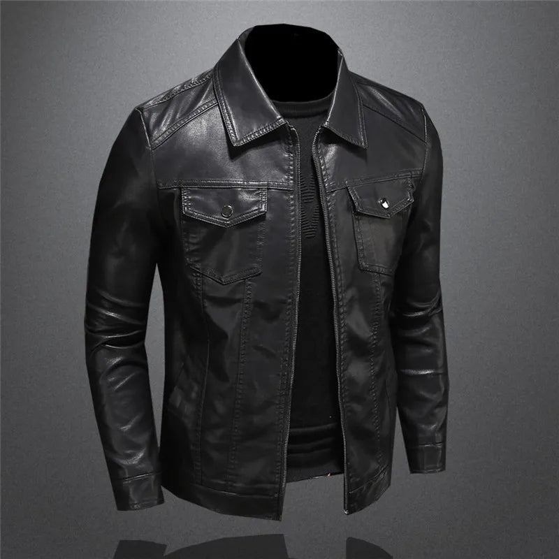Kevin® | Casual Leather Jacket