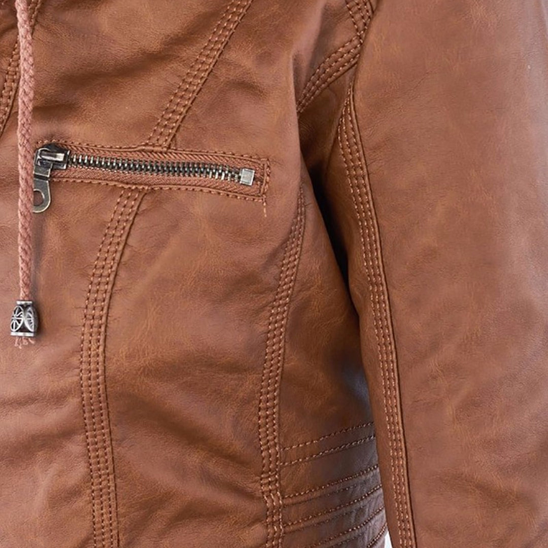 Karen™ | Robust and Elegant Leather Jacket