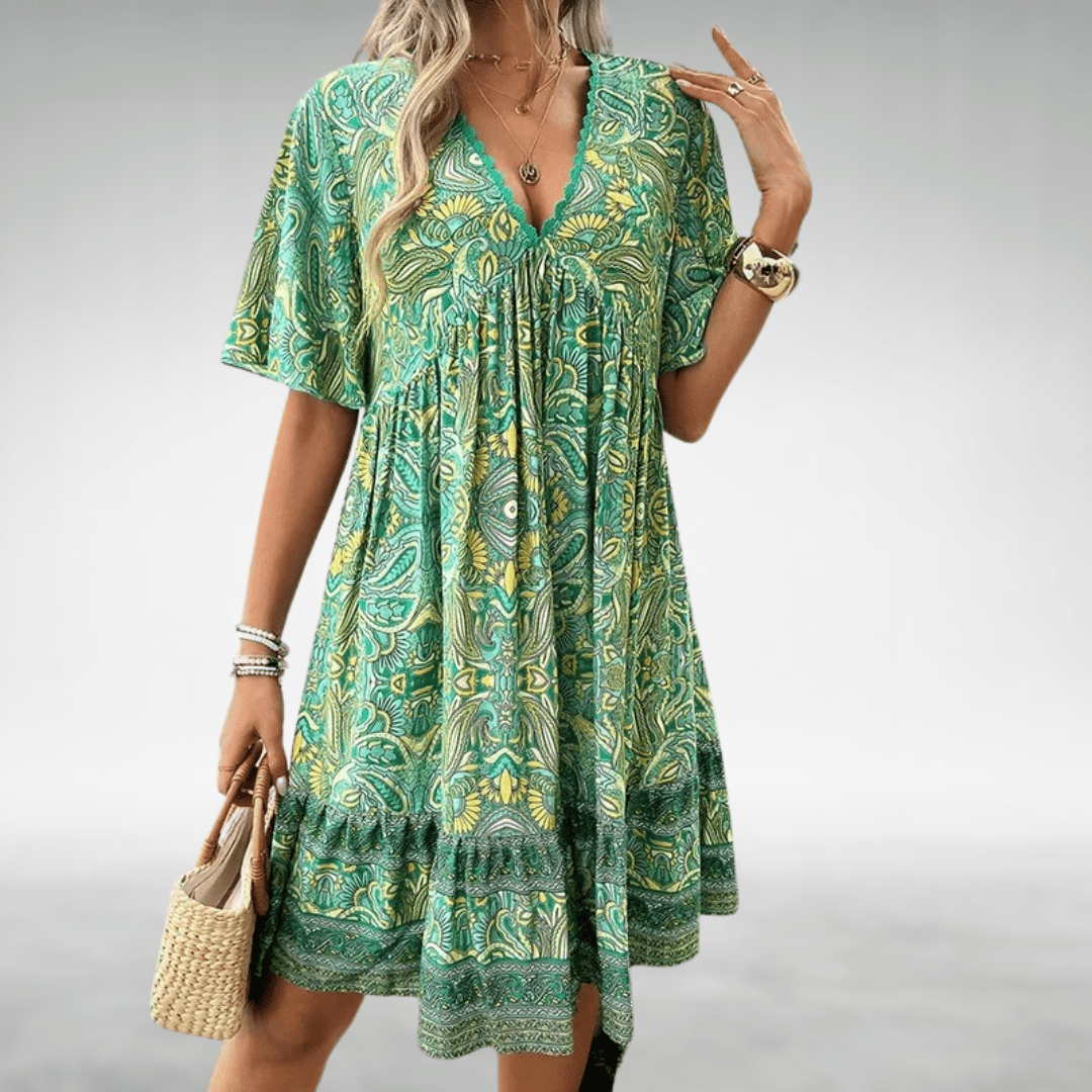 Mcnealy Fashion NY | Bennett Boho Swing Dress