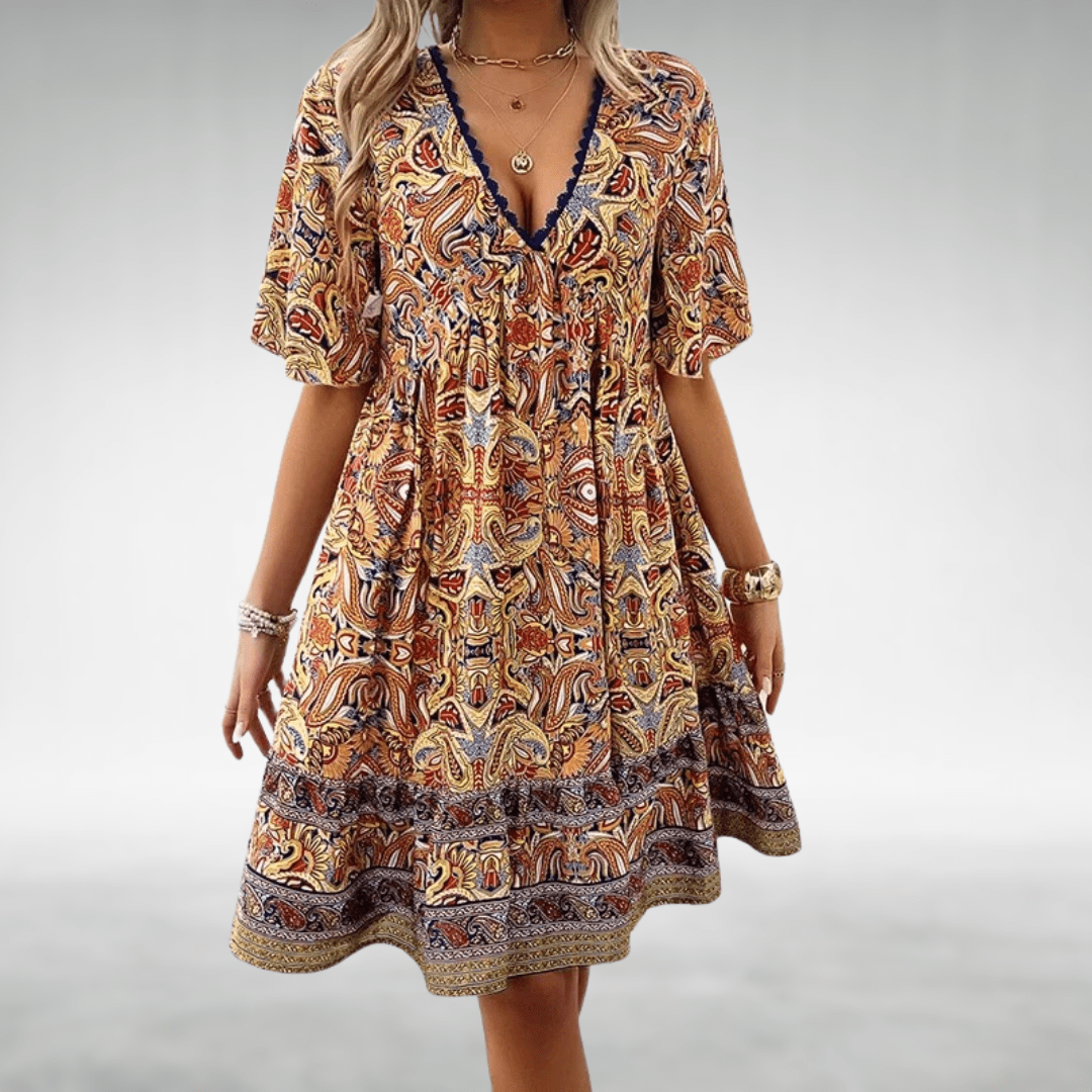 Mcnealy Fashion NY | Bennett Boho Swing Dress