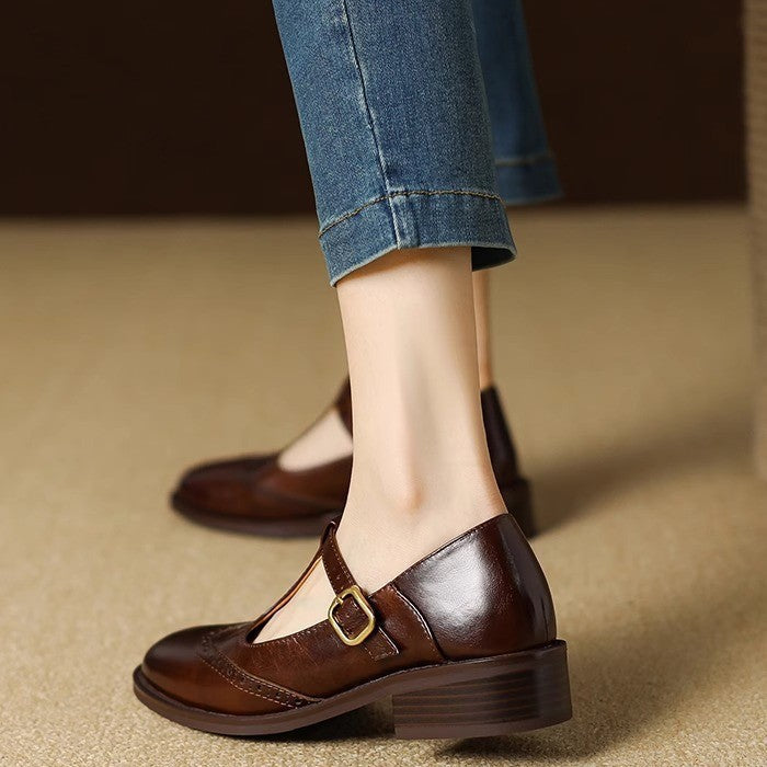 Rebecca | Chic T-Strap Mary Jane Shoes