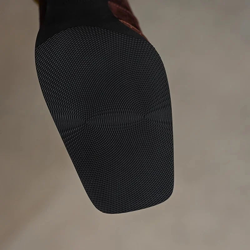 Stephanie | Timeless Leather Heels