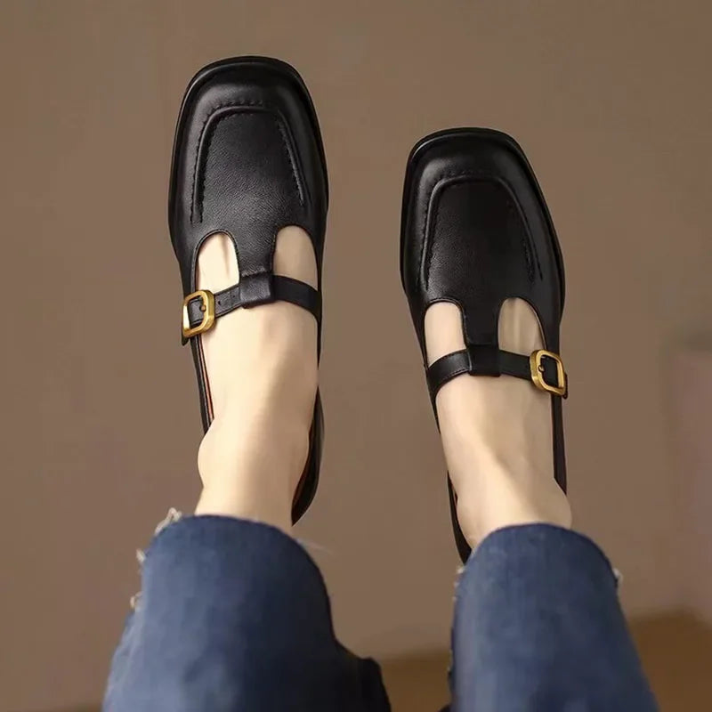 Christine | Chic T-Strap Footwear