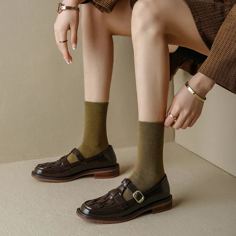 Diane | Retro-Inspired Vintage Flats