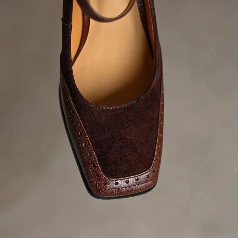 Stephanie | Timeless Leather Heels