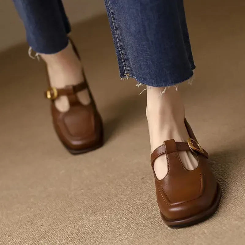 Christine | Chic T-Strap Footwear