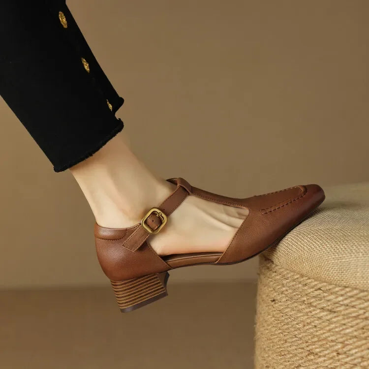 Debra | Classic Leather Vintage Footwear