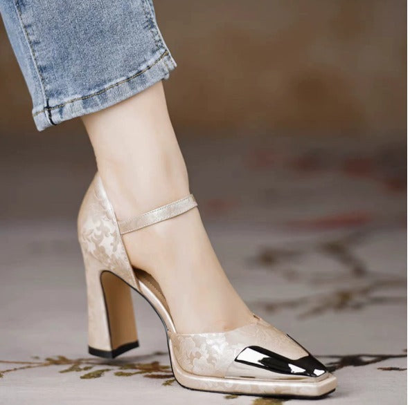 Martha | Chic Leather Mary Jane Shoes